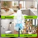 2026 New Air Purifier for M0ld, 2Pcs Air Purifier Plug in, Mag Air Purifiers, Suitable for Bedrooms, Toilets, Closets, Pet Room