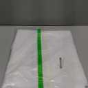 OWENIE Sheer Curtains 84 inches Long 2 Panels Set for Living Room/Bedroom, Rod Pocket Voile Sheer Panel Drapes, White, 2pcs, Each 42" W x 84" L