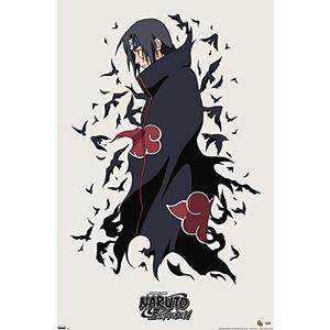 Trends International Naruto Shippuden - Itachi Wall Poster, 22.375" x 34", Unframed Version,Pack of 2