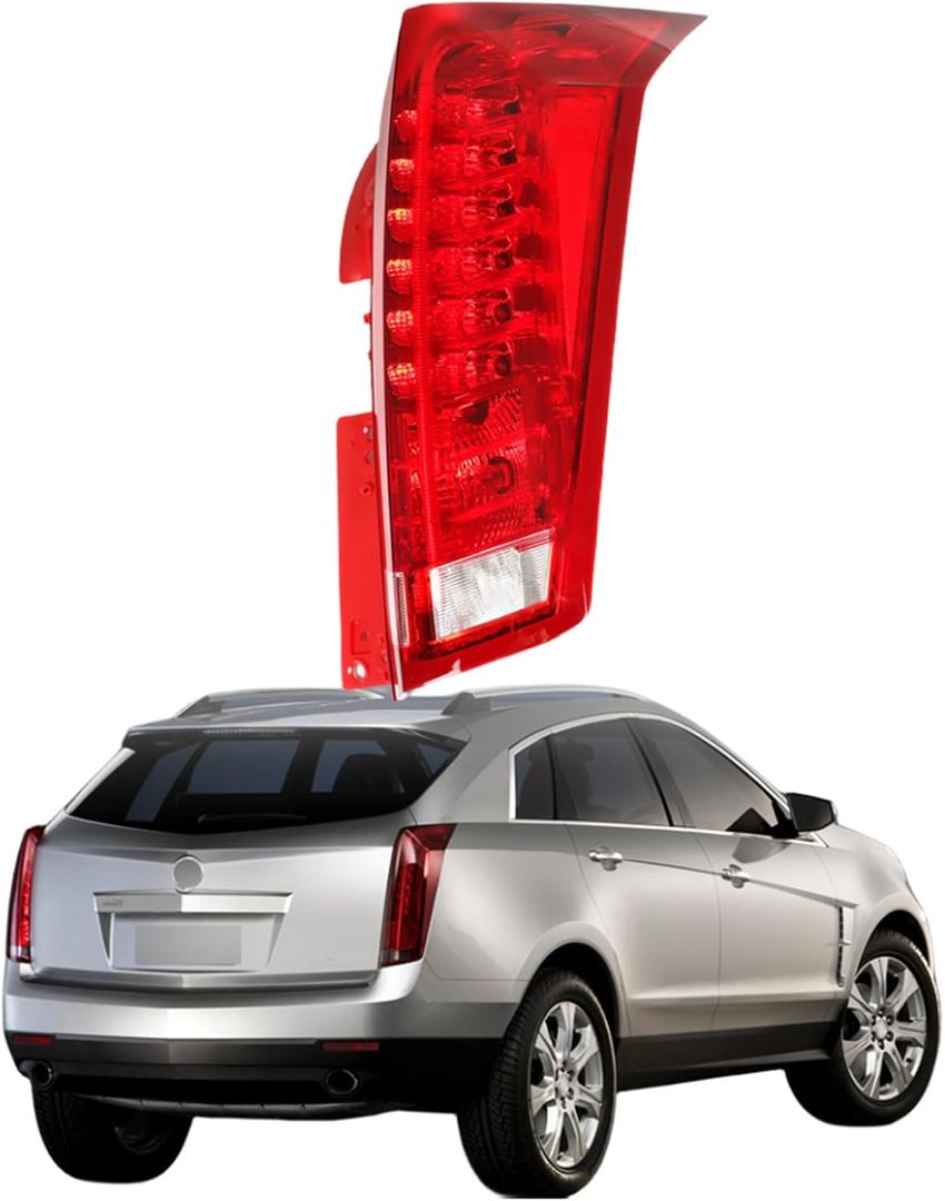 WFLNHB Rear Tail Lamp Passenger Right Side Replacement for SRX 2010-2016 Brake Light 22774015 GM2801255