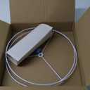 PATIKIL Drum Lamp Shades, 13"x13"x9" Linen Round Lamp Shade for Table Lamps Easy Assembly Lampshade for Table Lamps Floor Lamps Bedside, Beige