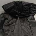 TOPDesign 46 Inch Extra Large Zippered Duffel Bag for Travel Camping Sports Equipment Storage, Waterproof Foldable Luggage Bag with Padded Handles (Black)