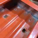 LEADALLWAY Scaffolding Platform 4 Foot High Mobile Baker Scaffolding 770 LBS Capacity with Locking Wheels and Tool Bag, Red