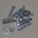 Hillman Hex Bolts 3/8" x 2"  Set 8