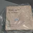 HaloRest Fluffy Faux Fur Throw Blanket, Thick 1000GSM Soft Cozy Throw Blankets for Bed, Luxury Plush Striped Warm Fuzzy Blanket for Couch LivingRoom Home Decor & Gifts(60"x 80", Beige)