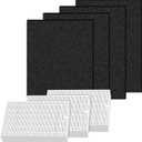 3 Pack HPA100 Filter Replacement for Honeywell Air Purifier HPA100 Series | Compatible with Honeywell HPA094, HPA104, HPA105, HPA3100, HPA5100,3 Ture HEPA R filter and 4 Activated Carbon Pre-Filter