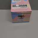 Pencil Holder for Desk 360 Rotating, Pen Holder for Desk or Classroom, Pencil Cup & Pen Organizer, Rotating Caddy, Makeup Brush Holders with 6 Slots, White