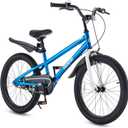 RoyalBaby Kids Bike EZ Balance to Pedal Dual Handbrake Toddlers Boys Girls Bicycle 12-20 Inch for Age 3-10 Years (Blue)