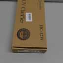 12W Inline Aquarium UV Light Clarifier for Koi Pond Small Pool Filter Cold Plunge UVC Light Stainless Steel Ultraviolet Green Clear Machine (12W Integrated Lamp)