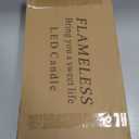 Set of 24 Waterproof Outdoor Flameless Candles, LED Candles with 4 Remote and Timer,(H 4" 5" 6" x D 2.2"),for Christmas,Halloween,Wedding,Festival