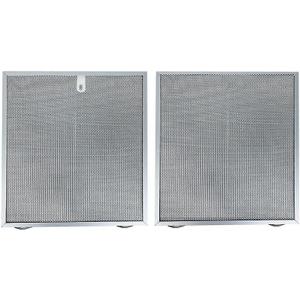 Filtro para campana extractora de 13-7/8 x 15 3/4 x 0.35 pulagadas, filtros de repuestos de campana extractora, 2 filtros de aluminio, reemplazo de filtros, filtro de ventilacion. filter grease