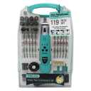 Allied Tools 38209 119 Pcs. Cordless LED Rotary Tool Set