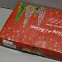 MACTING Fall Tree with 100 LED Warm Lights 5FT Collapsible Autumn Maple Leaf Pop Up Tinsel Tree Battery Operated with Timer Easy-Assembly for Porch Home Apartment Holiday Thanksgiving Christmas Decor (Orange)