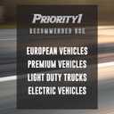 Bendix Priority1 CFC1092 Ceramic Front Brake Pads for Select Models Cadillac Escalade, Escalade ESV, EXT, Chevrolet Avalanche, Silverado 1500, 1500 Classic, Suburban Tahoe, GMC Sierra Yukon, Yukon XL