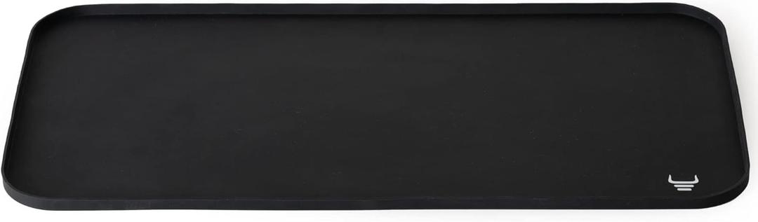 Genuine Yak Grills Silicone Mat Designed for The Yak 400 Series |Durable and Heat-Resistant Black Silicone Trivet | Keeps Grilling Surface Spotless and Clean | Made from Non-Toxic Food Grade Silicone