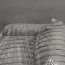 Cat Couch for Pets, Cute Cat Bed with Cozy Soft Faux Rabbit Fur for Kitten, Fuzzy Cats Sofa for Indoor Cats, Supportive Pet Sofa with Removable Washable Cover, Light Gray, 24"