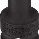 JETECH 5/16" Impact Socket, 1/2-Inch Drive Standard Socket, 6-Point Design, Durable Chrome Molybdenum Alloy Steel (Cr-Mo), Cold Forged & Heat Treated, SAE