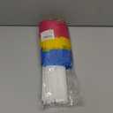 20 Pack Pansexual Pride Handheld Stick Flags for LGBTQ Parades Event, 12 Inches