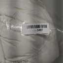 Girls Heavyweight Hooded Puffer Coat, Water-Resistant Size L, White 