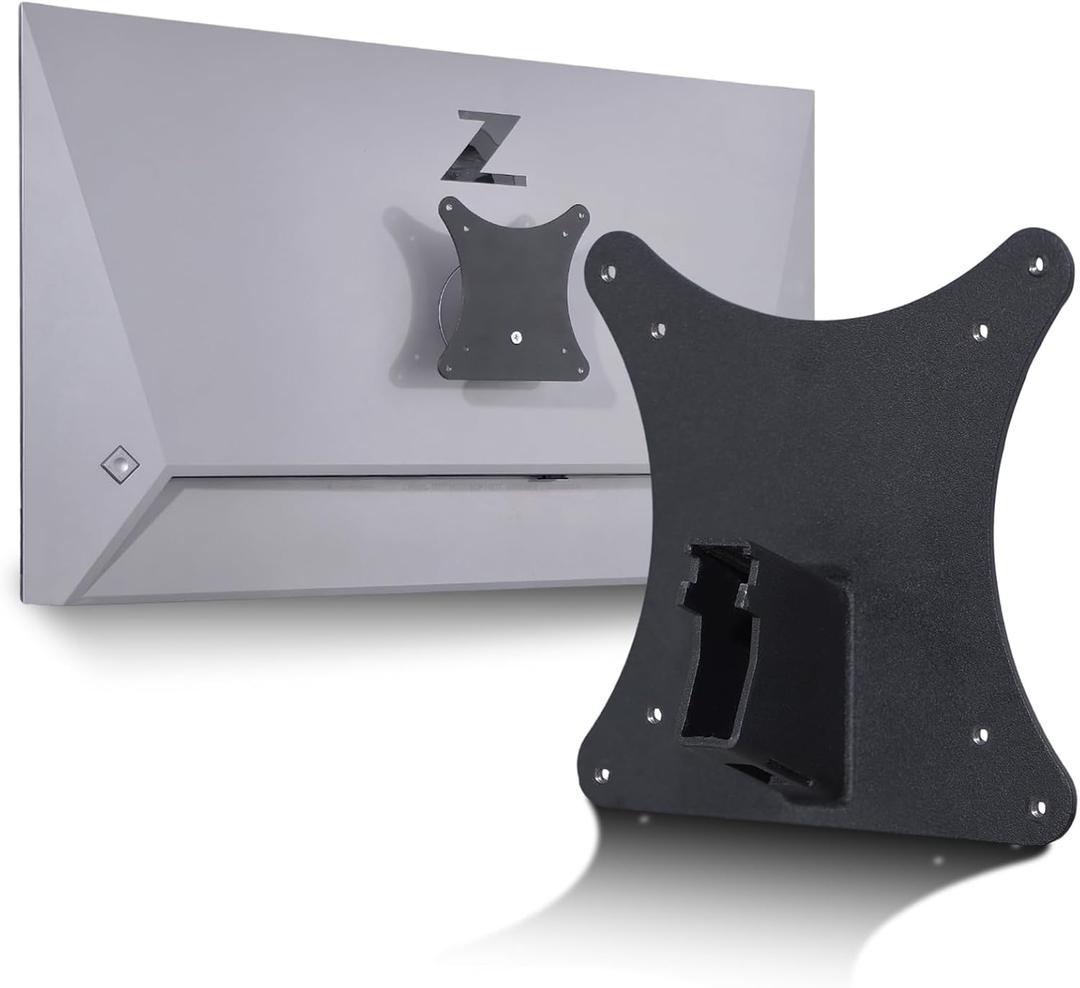 Z27U VESA Mount Adapter Compatible with HP Z Series G3 Monitor(Fit Z24F,Z24M,Z24N,Z24U,Z24Q,Z25XS,Z27K,Z27U,Z27Q,724pu,724pf,724pn)-Mount Bracket Compatible with Vesa 75mmx75mm to 100mmx100mm