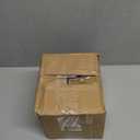 Set of 4 Invisible Floating Bookshelf, Heavy Duty Wall Mounted Book Organizer, Metal Shelves Holder for Books, Large Size (White)