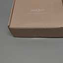 BRIGHTFUFU 6pcs Acrylic Gold-trimmed Tabletop Sign Holders for Weddings Restaurants and Events Double-sided Menu Display Stands for Price Tags Photos and Advertisements