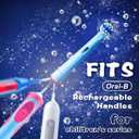 Kids Replacement Heads Compatible with Oral B Toothbrush Head, 12pcs Kids Electric Toothbrush Heads, Toothbrush Replacement Heads Soft Bristles