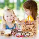 Carpibara Girls Gift Set Kawaii Hair Accessories Mirror Comb Set with Scrunchies, Bracelet, Hair tie, Hair Pins, Headbands, Cartoon Stickers Friendship Birthday Gifts for Teens Kids (1 Count (Pack of 18), Capibara)