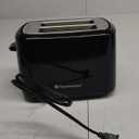 Toastmaster 2-Slice Cool Touch Toaster, black with stainless accent