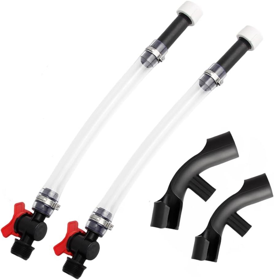 VP Gas Can Hose,Racing Fuel Jug HosesFuels Filler Hoses Suitable forgas jugvp racing gas canAnd comes with a new type of pipe bending machine(Red 2pcs switch fuel hose+pipe bender)