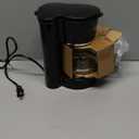 Elite Gourmet EHC-5055 Automatic 5-Cup Brew & Drip Coffee Maker with Pause N Serve Reusable Filter, On/Off Switch, Water Level Indicator (Black)