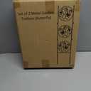 Set of 2 Butterfly Metal Garden Trellis for Climbing Plants, Decorative Vegetables Flowers Vine Trellis for Outdoor Patio 55'' H x 12.4'' W