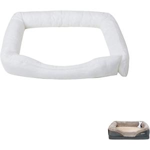 JOYELF Orthopedic Memory Foam Dog Bed Replacement Filling Bolster Insert Stuffing Pillow - XX-Large Size (XXLarge-47"x33")