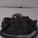 MyMealivos Canvas Weekender Bag, Overnight Travel Carry On Duffel Tote with Shoe Pouch (Grey)