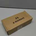 a moment Brown Reversible Pillow Covers 2 Pack - Farmhouse Chenille Throw Pillows, Neutral Textured Decorative Throw Pillow Covers with Border for Couch Sofa Bed (12x20 Inch, No Insert)