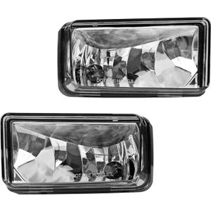 Fog Lights, for 07-15 Chevy Silverado GMC Sierra 1500 2500HD 3500HD Tahoe Suburban Avalanche Cadillac Escalade Yukon, Repalce 25883246 25883245 GM2593160 GM2592160 Front Bumper Fog Lamps Assembly Pair