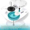 Navigator Medium Turbine Spindle Gear Kit, AXV079VP Replacement for Hayward Pool Vacuum Parts, Navigator Spindle Gear Rebuild Kit, Turbine Repair Kit for Pool Vacuum Parts
