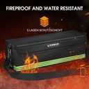 Lipo Battery Safe Bag Explosionproof, Large Capacity Fireproof Bag for Ebike Battery Charging and Storage