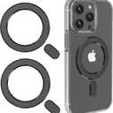 LDSXAY Universal MagSafe Ring Galaxy S24, S23, S22 Black (1 Pack)