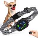 Dog Bark Collar for Large Medium Small Dogs, Anti Barking Device for Dogs, Rechargeable Smart Bark Collar with 7 Adjustable Sensitivity, Compact Bark Collar Indoor Outdoor