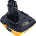 DCA1820 Adapter Compatible with 18V Battery Tools, Compatible with 20V Max Lithium Battery DCB203 DCB204 to 18V XRP NiCad NiMh Batteries DC9096