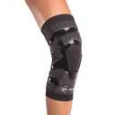 DonJoy Performance TRIZONE Compression: Knee Support Sleeve, Left Leg, Black, Large
