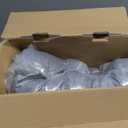 Heated Blanket Throw, Fast Heating Blanket Throw with 1/2/4/6/9/12 Hours AutoOff 8 Heat Level, 62'' x 84'' Cozy Faux Rabbit Fur Bubble Blanket, Soft Fluffy Warm Blanket(Dark Grey)