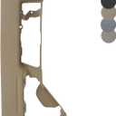 TQPONLY Driver Side Seat Trim Cover | Compatible with 2009-2014 Ford F150,2010-2014 Lincoln Mark LT Truck Accessories | Replaces BL3Z-1562187-AA BL3Z1562187AA Front Seat Track Cover (Adobe) (LH)