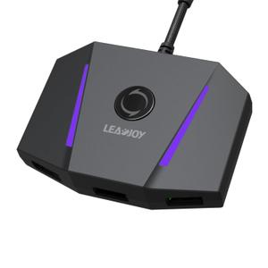 leadjoy VX2 AimBox Keyboard Mouse Adapter for PS4, Xbox One, Xbox Series X/S, MnK Converter for Playing FPS, RTS, R6, Apex Legends