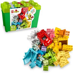 LEGO DUPLO Classic Deluxe Brick Box Building Blocks - Learning & Educational Toys for Toddlers, Preschool, Ages 1.5+ Years - Gift for Birthdays - Develop Fine Motor Skills - 10914