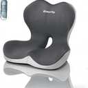 Ergonomic Memory Foma Car Seat Cushion Reducing Sciatica Pressure
Truck Driver Long Sitting Hemorrhoid Pillow, Thick Non Slip Wheelchair Cushions, Comfort Chair Back And Tailbone Cushion