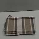 CARRIE HOME Brown Plaid Pillow Covers 18x18 Set of 2 Farmhouse Plaid Decorative Throw Pillows for Living Room Couch Sofa, Brown Farmhouse Plaid