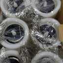 Christmas Solar Candles Outdoor, 6Pcs IP65 Waterproof, Rechargeable Candles for Lantern, Auto On/Off Flickering Glow Dusk to Dawn, Replaceable Battery, Outdoor Solar Lights Decor for Garden (6PK)