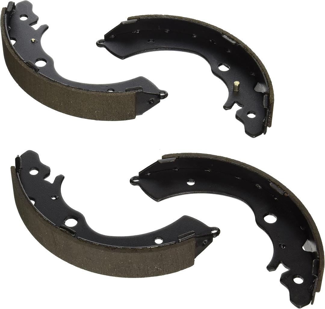 BOSCH BS627 Blue Drum Brake Shoe Set - Compatible With Select Honda Accord, Civic, CR-V, Fit; REAR